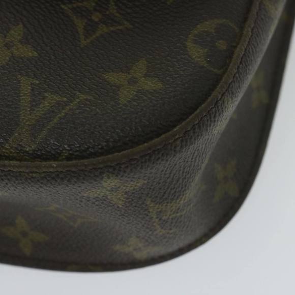 LOUIS VUITTON Monogram Saint Cloud GM Shoulder Bag Vintage M51242 LV Auth 62003 - Picture 14 of 16